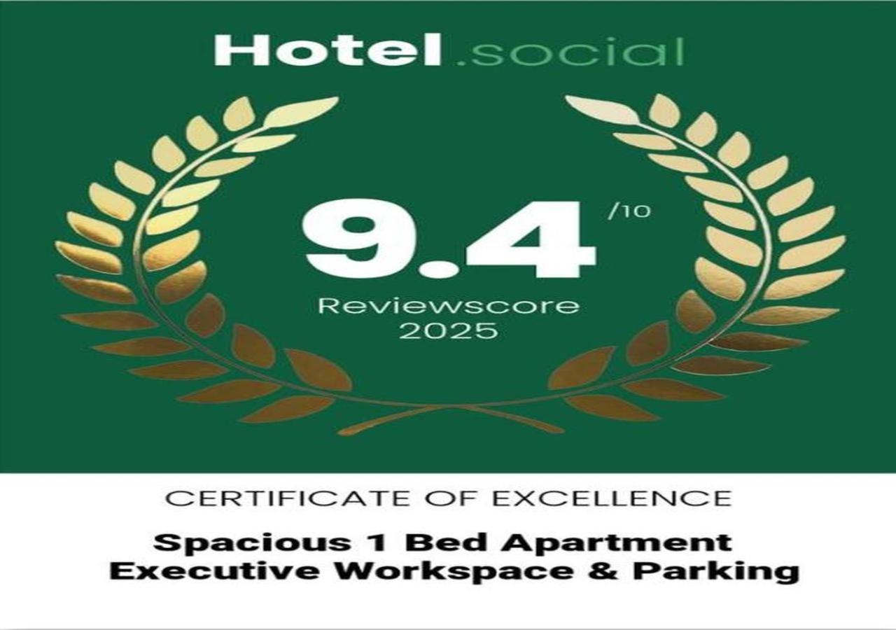 Spacious 1 Bed Apartment With Workspace, Coffee & Free Secure Parking Μπέρμιγχαμ Εξωτερικό φωτογραφία